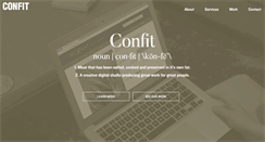 Desktop Screenshot of confitdesign.com